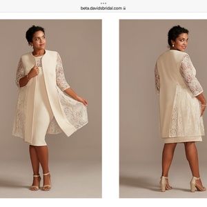 16W  mother of the bride dress